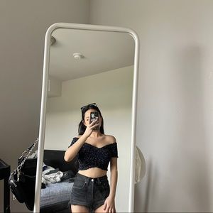 FLORAL CROP TOP
